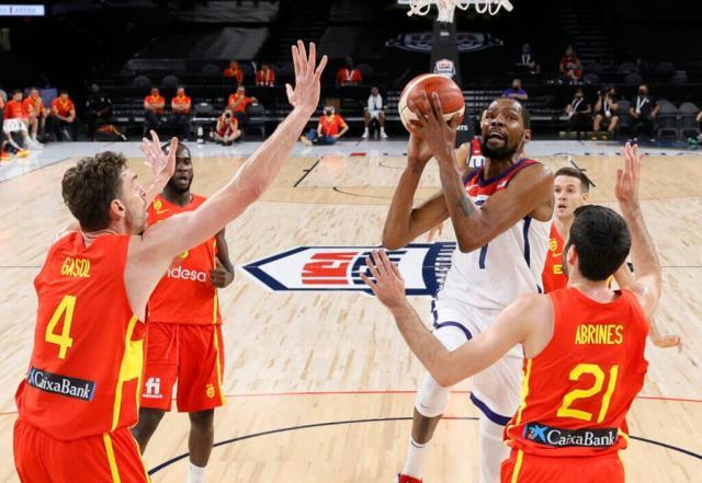 热身赛结束！距离摘下金牌美国队还差六场比赛