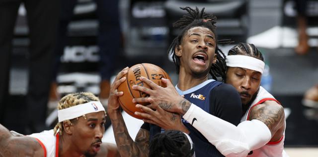 从哪跌倒从哪爬起来 灰熊连胜开拓者冲刺季后赛