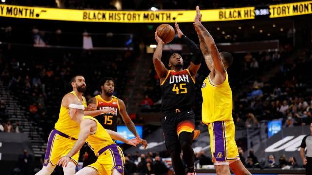 爵士面对湖人毫不留情，他们想从对手身上得到什么